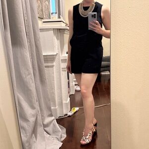 Club Monaco Navy Sleeveless One Piece